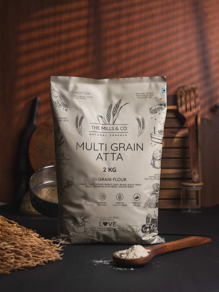 Multi Grain Atta (10 Grain Flour) - 2kg