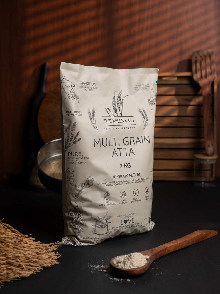 Multi Grain Atta (10 Grain Flour) - 2kg