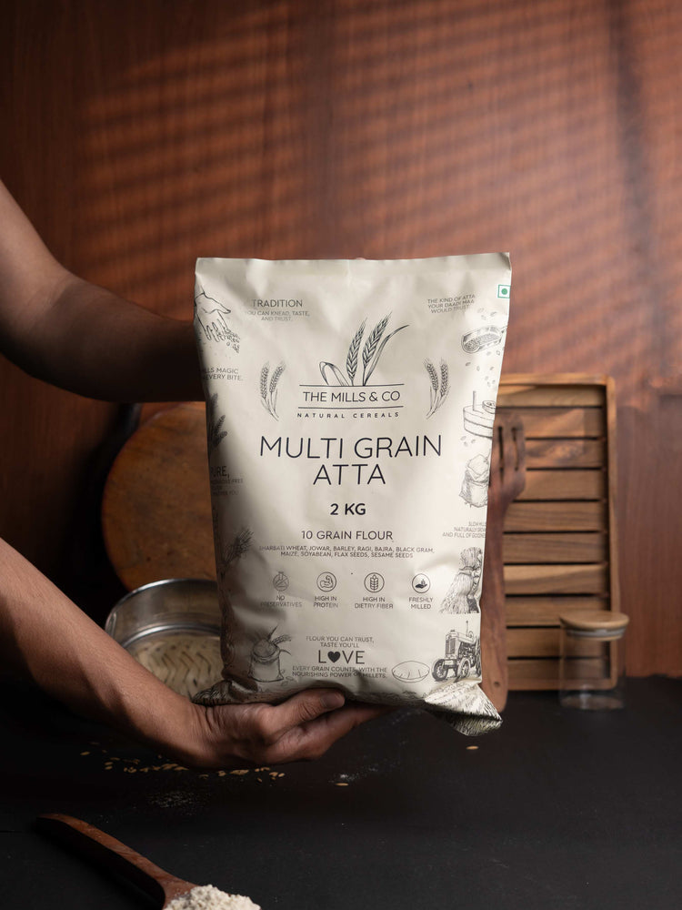 Multi Grain Atta (10 Grain Flour) - 2kg