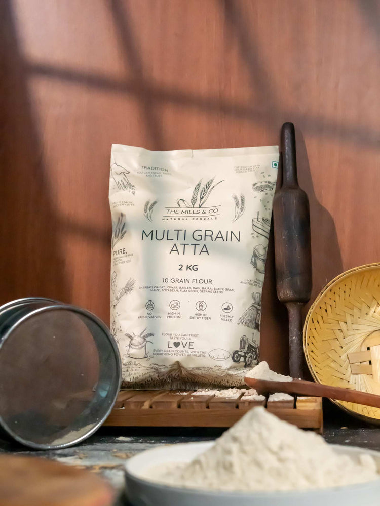 Multi Grain Atta (10 Grain Flour) - 2kg